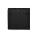 Lanberg WF01-6612-10B rack cabinet 12U Wall mounted rack Black