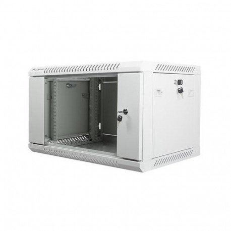 Lanberg WF01-6406-10S rack cabinet 6U Wall mounted rack Grey