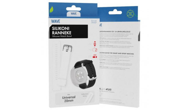 Wave WAVE-SB-UNI-20-WT watch part/accessory Watch strap