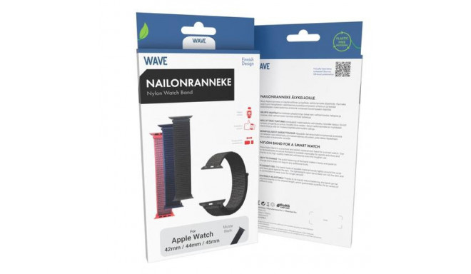 Wave WAVE-NB-AW-4244-BK watch part/accessory Watch strap