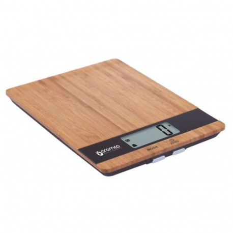 Oromed WAG_ORO-KITCHNE_SCALE_BLACK kitchen scale Black, Wood Countertop Rectangle Electronic kitchen