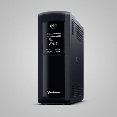 CyberPower Tracer III VP1200ELCD-FR uninterruptible power supply (UPS) Line-Interactive 1.2 kVA 720 