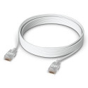Ubiquiti UACC-Cable-Patch-EL-5M-W networking cable Translucent, White Cat6