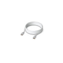 Ubiquiti UACC-Cable-Patch-EL-8M-W networking cable Translucent, White Cat6
