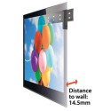 HQ LED screen wall bracket 177.8 cm (70&quot;) Black