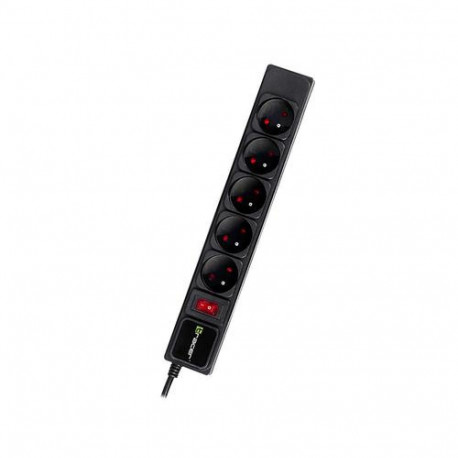 Tracer PowerWatch Black 5 AC outlet(s) 3 m