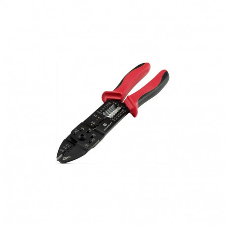Toolcraft PLC-4131 Crimping tool Black, Red