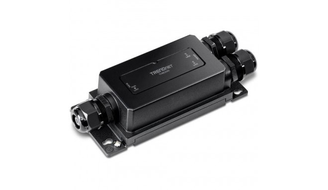 Trendnet TI-BE200 network extender Network transmitter &amp; receiver Black 10, 100, 1000 Mbit/s