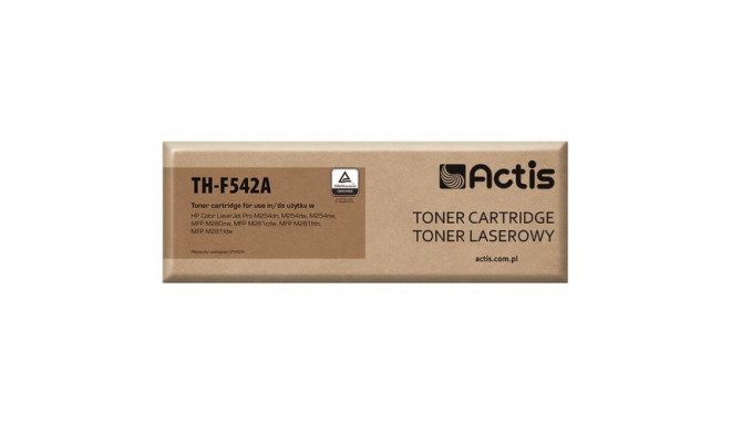 Actis TH-F542A toner (replacement for HP 203A CF542A; Standard; 1300 pages; yellow)
