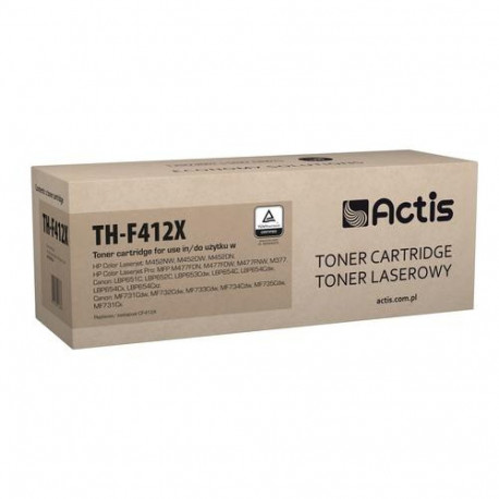 Actis TH-F412X Toner for HP and Canon printers, Replacement for HP 410X CF412X; Canon CRG 046H Y 125