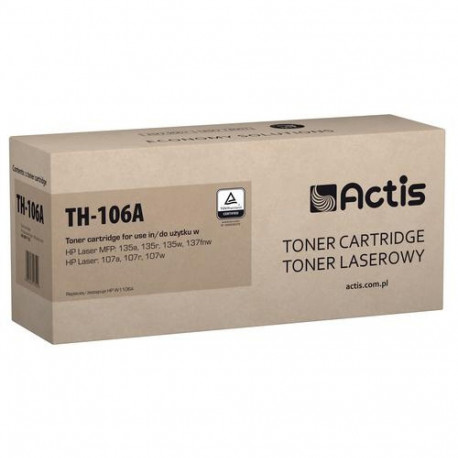Actis TH-106A toner (replacement for HP 106A W1106A; Standard; 6000 pages; black)