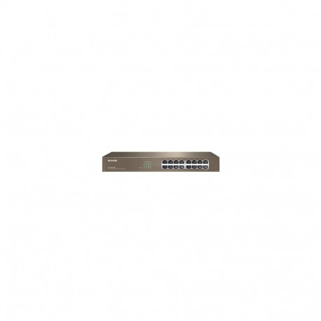 Tenda 16-port Gigabit Ethernet Switch Unmanaged Blue