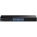 Trendnet TEG-S17 network switch Gigabit Ethernet (10/100/1000) Black