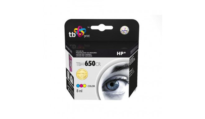 TB Print TBH-650CR ink cartridge 1 pc(s) Blue, Purple, Yellow