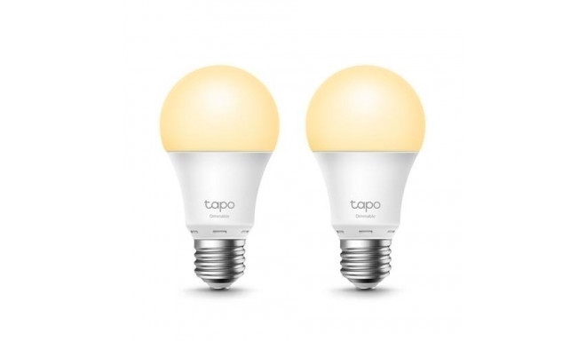 TP-Link Tapo Dimmable Smart Light Bulb, 2-Pack