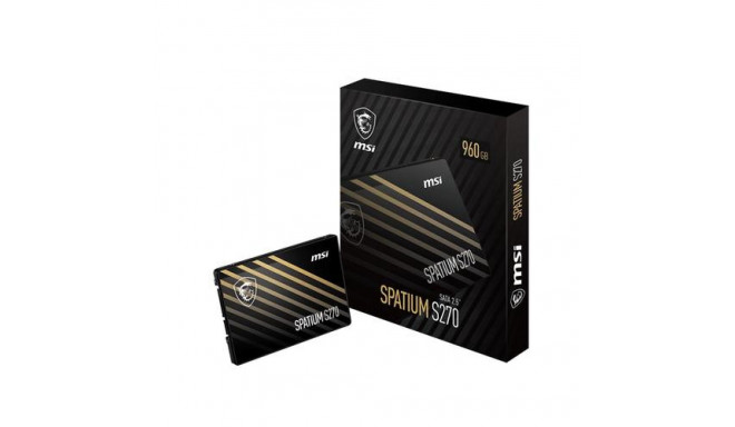 MSI Spatium S270 SATA 2.5 960GB 2.5&quot; Serial ATA III 3D NAND