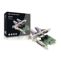Conceptronic PCI Express Card 1-Port Parallel &amp; 2-Port Serial