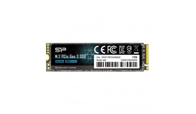 Silicon Power P34A60 M.2 1 TB PCI Express SLC NVMe