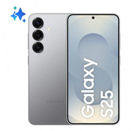 Samsung Galaxy S25 15.8 cm (6.2") Dual SIM Android 15 5G USB Type-C 12 GB 256 GB 4000 mAh Silve