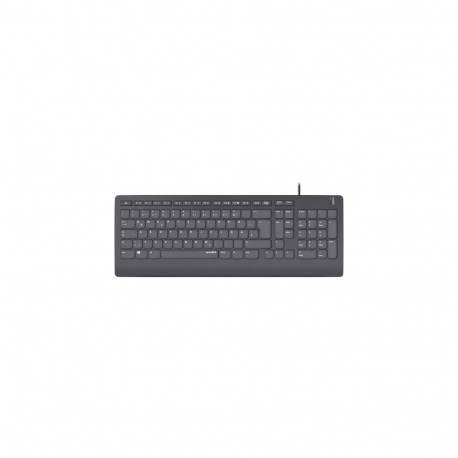 SPEEDLINK SL-640009-BK keyboard Office USB QWERTZ German Black