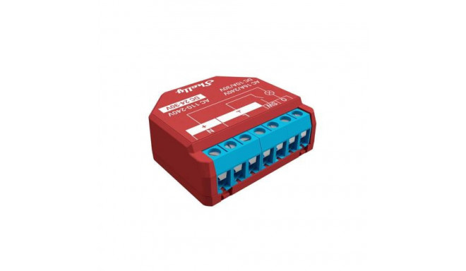 Shelly Plus 1PM electrical switch Smart switch 1P Red