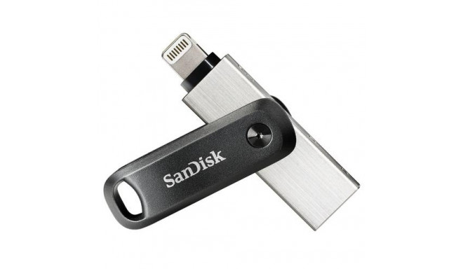 SanDisk SDIX60N-128G-GN6NE USB flash drive 128 GB 3.2 Gen 1 (3.1 Gen 1) Grey, Silver