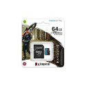 Kingston Technology Canvas Go! Plus 64GB microSDXC Canvas Go Plus 170R A2 U3 V30 Card + ADP