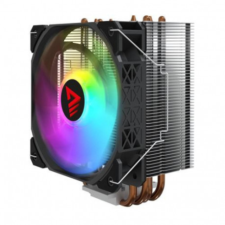 Savio SAVGCOVORTEXX2ARGB computer cooling system Chipset Air cooler 12 cm Black 1 pc(s)