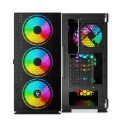 Savio SAVGC-RAPTORX1 computer case Midi Tower Black