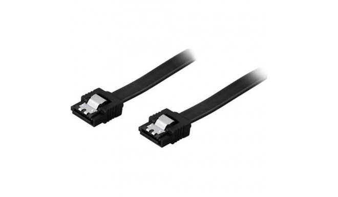 Deltaco SATA-1001 SATA cable 0.5 m Black