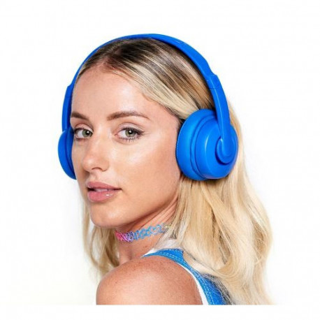 Skullcandy S5CSW-M712 headphones/headset Wireless Head-band Music Micro-USB Bluetooth Blue