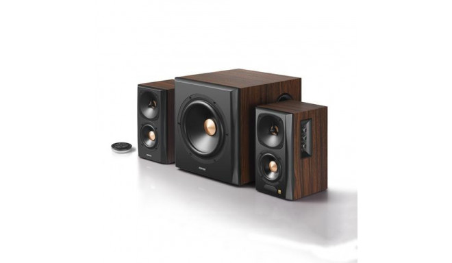 Edifier S360DB speaker set 150 W Black, Wood 2.1 channels