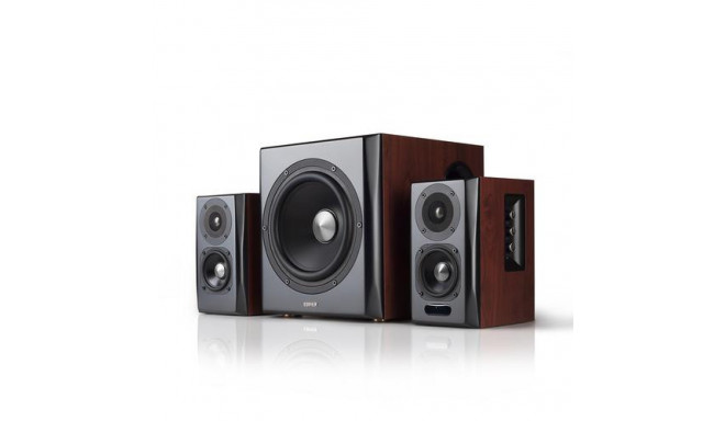 Edifier S350DB speaker set 150 W Universal Black, Wood 2.1 channels 80 W Bluetooth