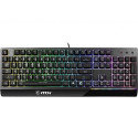 MSI VIGOR GK30 RGB MEMchanical Gaming Keyboard &#039; DE Layout, MECH. Membrane switches, 6-Zone