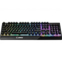 MSI Vigor GK30 keyboard Gaming USB QWERTY US International Black