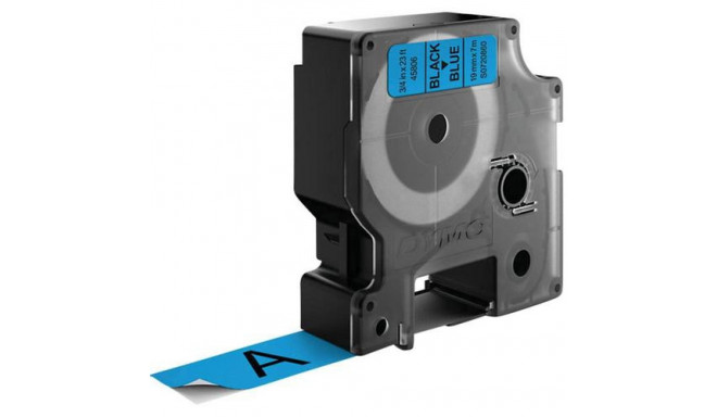 DYMO D1 Standard - Black on Blue - 19mm