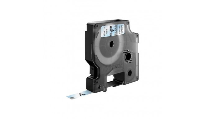 DYMO D1 Standard - Black on Transparent - 9mm
