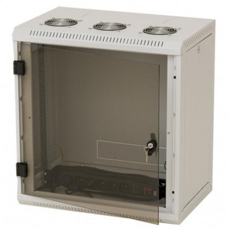 Triton RUA-09-AS6-CAX-A1 rack cabinet 9U Wall mounted rack White