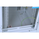 Triton 19" Delta S rack 37U/600x600, glass grey Freestanding rack Triton 19" Delta S rack 37U/600x600, glass grey Freestanding rack
