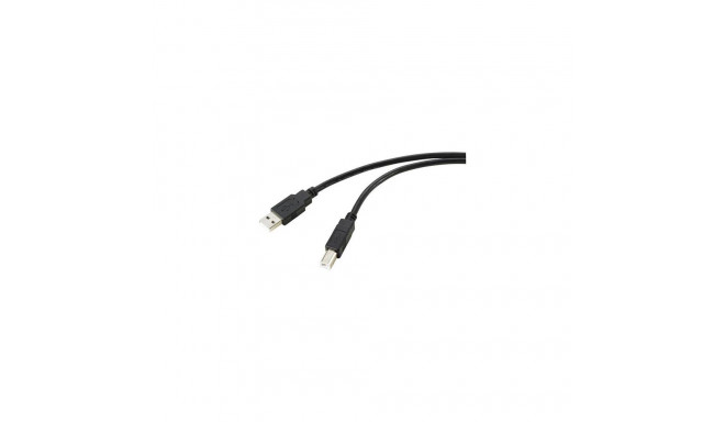 Renkforce RF-5720372 USB cable USB 2.0 20 m USB A USB B Black