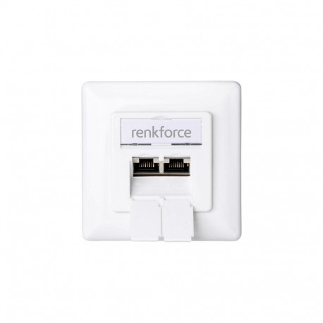 Renkforce RF-4697900 socket-outlet RJ-45 White