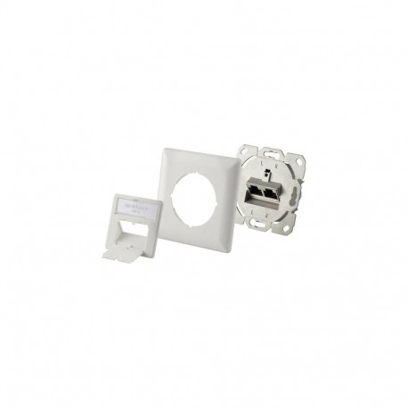 Renkforce RF-4393024 socket-outlet 2 x RJ-45 White