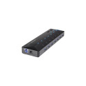 Renkforce RF-3806034 interface hub USB 3.2 Gen 1 (3.1 Gen 1) Type-B 5000 Mbit/s Black
