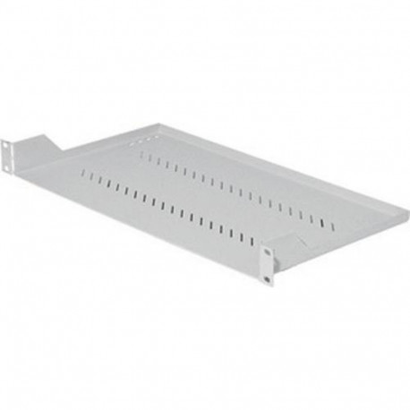 19'' shelf A1 with perforation 550mm, max. 40kg black