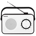 Aiwa R-190BW radio Portable Analog Black, White