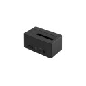 LogiLink QP0027 storage drive docking station USB 3.2 Gen 2 (3.1 Gen 2) Type-C Black