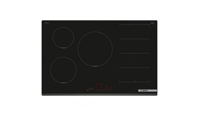 Bosch Serie 6 PXV831HC1E hob Black Built-in 80 cm Zone induction hob 5 zone(s)