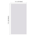 Puluz PU5321W photo backdrop Polyvinyl chloride (PVC) Monochromatic White