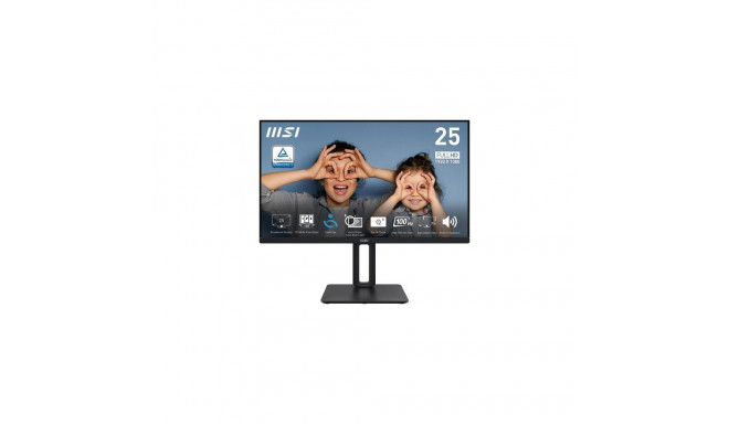 MSI PRO MP251P computer monitor 62.2 cm (24.5&quot;) 1920 x 1080 pixels Full HD LED Black