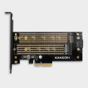 Axagon PCEM2-D interface cards/adapter Internal M.2, SATA